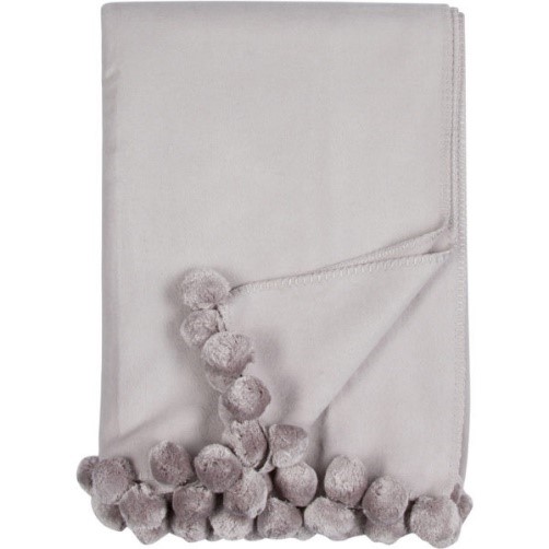 grey plush cushions